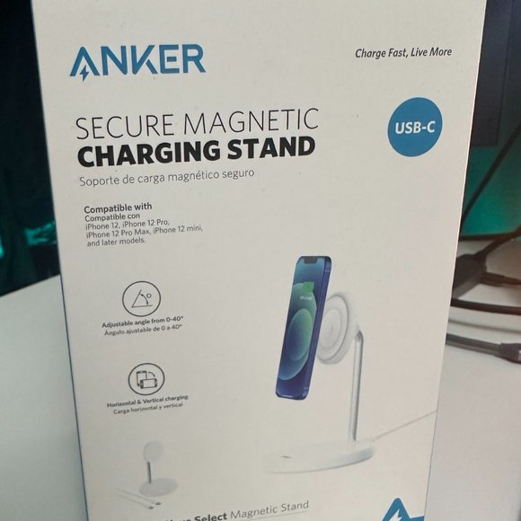 Anker Power Wave Select SECURE MAGNETIC WIRELESS CHARGING STAND - Picture 5 of 5